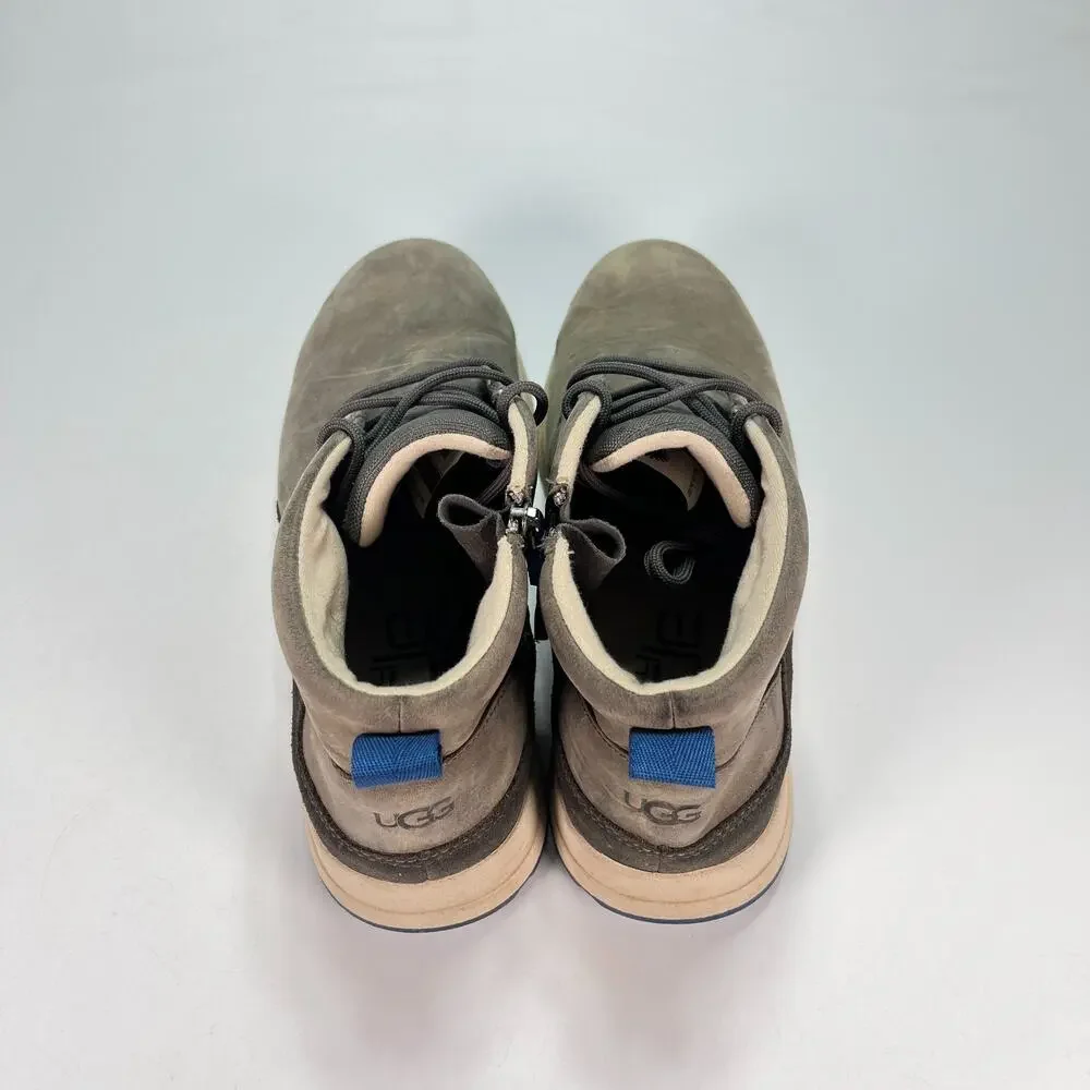 UGG Canoe III Weather Charcoal Classic Blue Sport Casual Chukka Boots Youth Sz 6